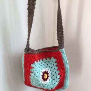 Knitted Cross-body Bag