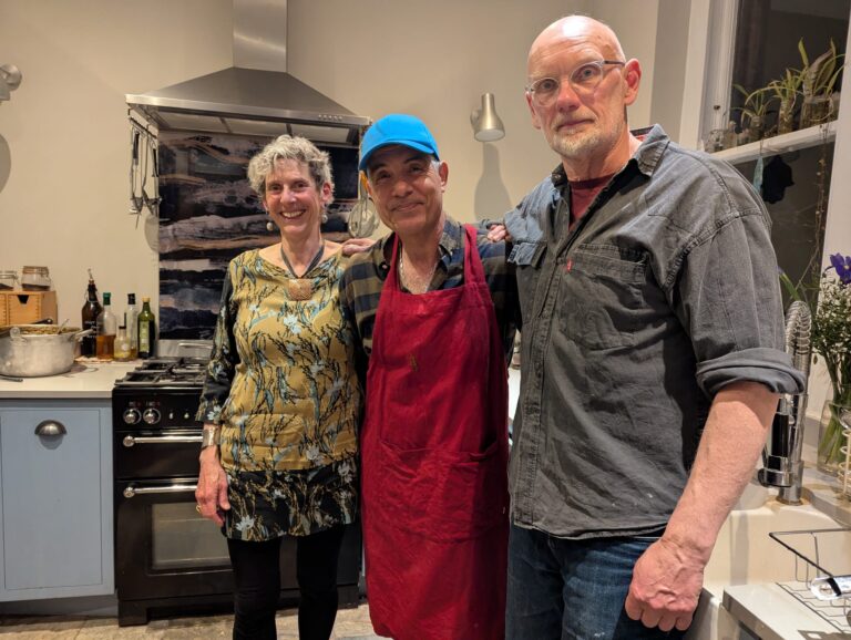 Private fundraising clients and a chef