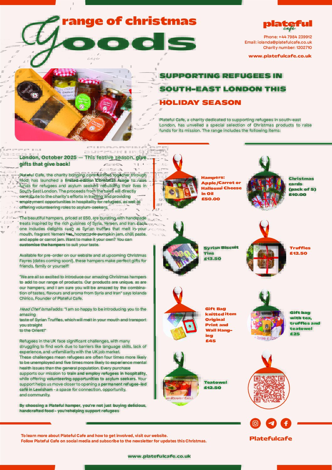 Christmas Cheer: Hampers & Gifts