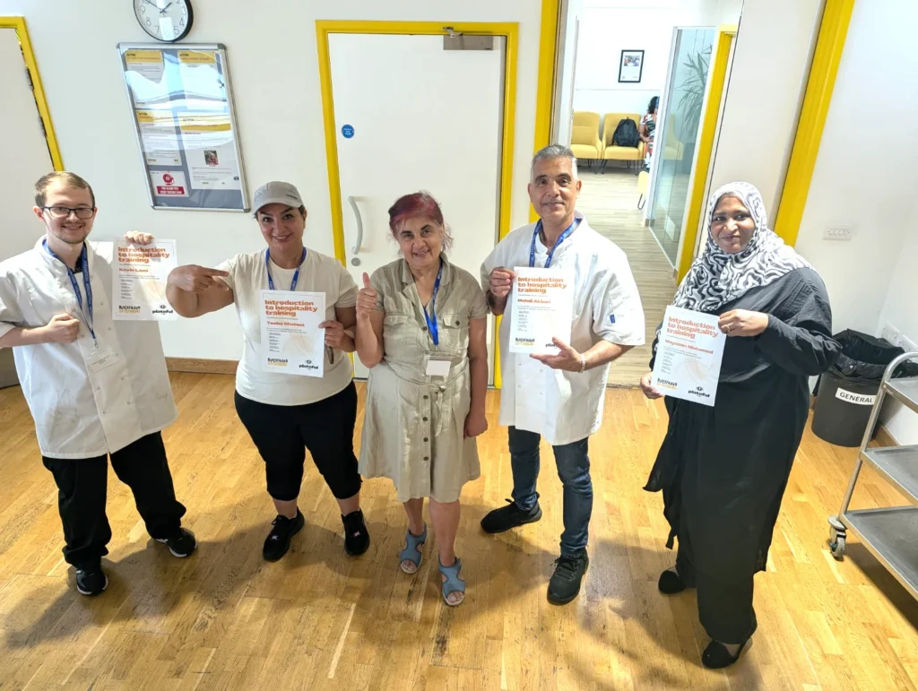 Plateful Cafe Training Graduates