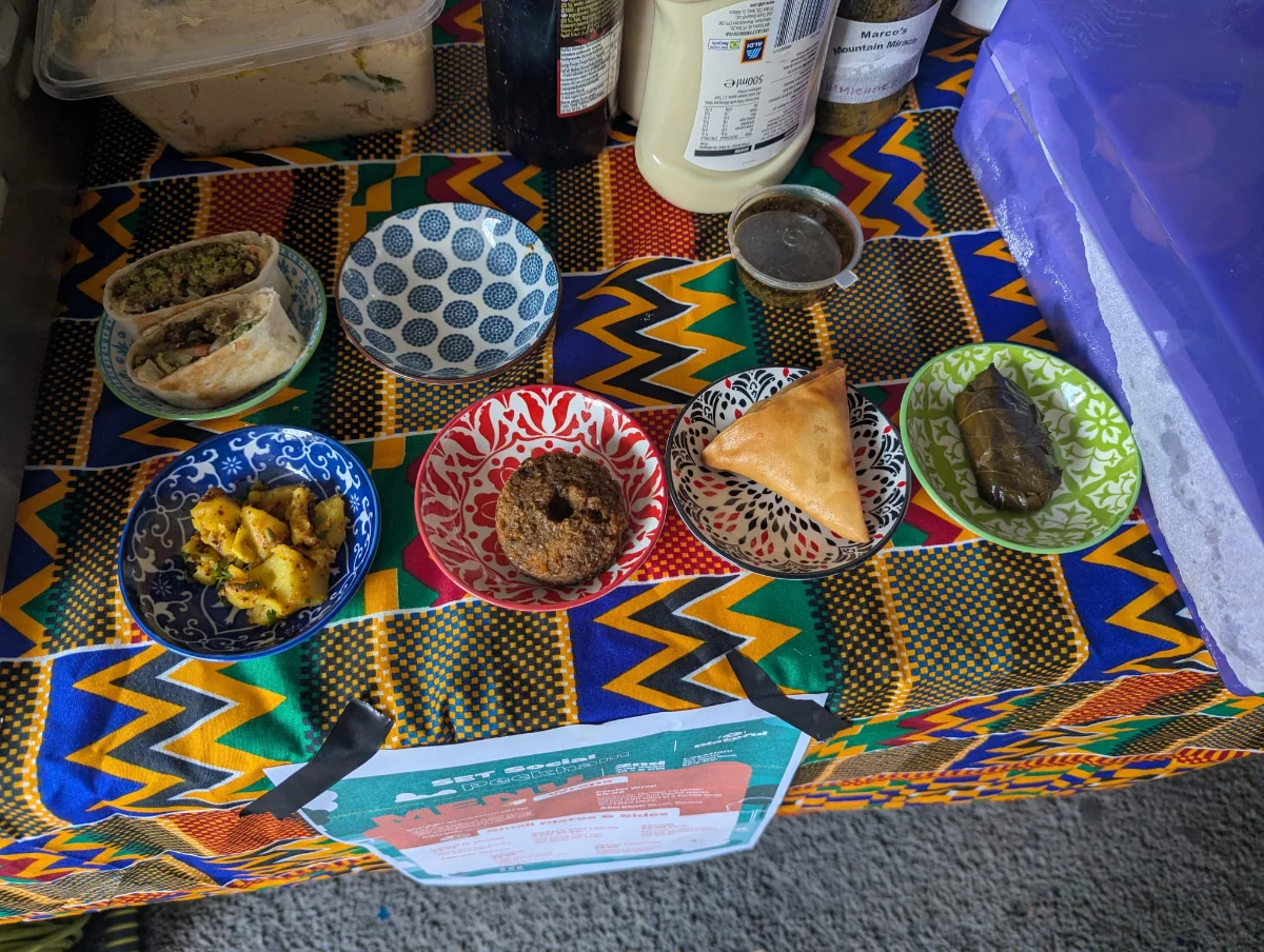 Plateful Cafe dishes at SET Social in Peckham