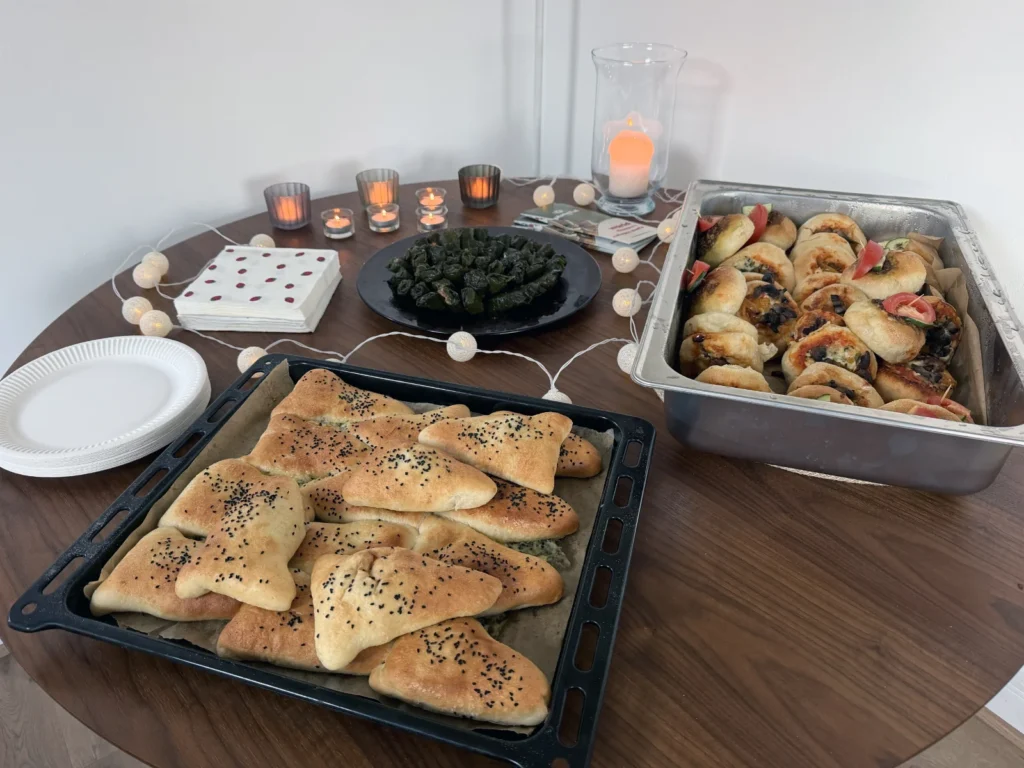 Plateful Cafe birthday party table