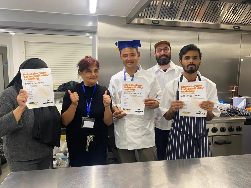 Plateful Cafe Training Graduates July 2026